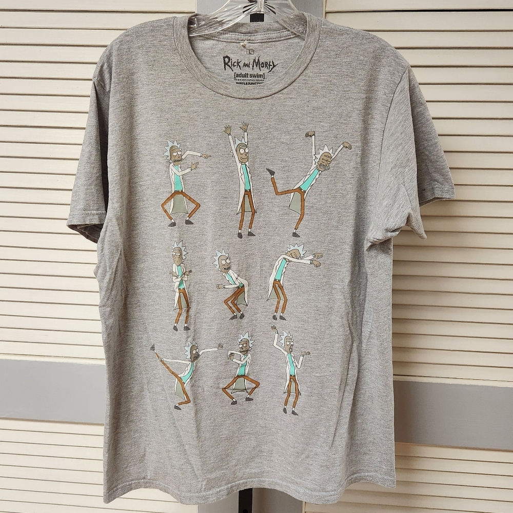 Rick and Morty Dancing shirt - Mens Size Large